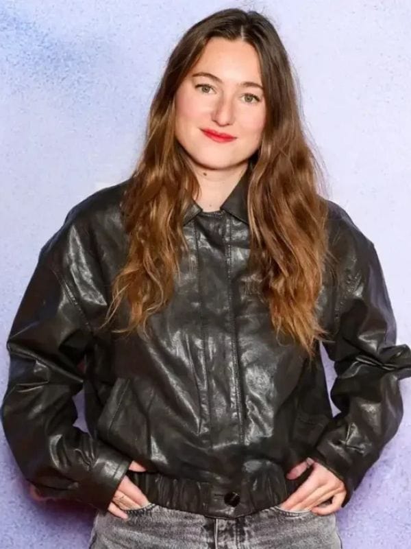 Camille Etienne Rembrandt Leather Jacket Black