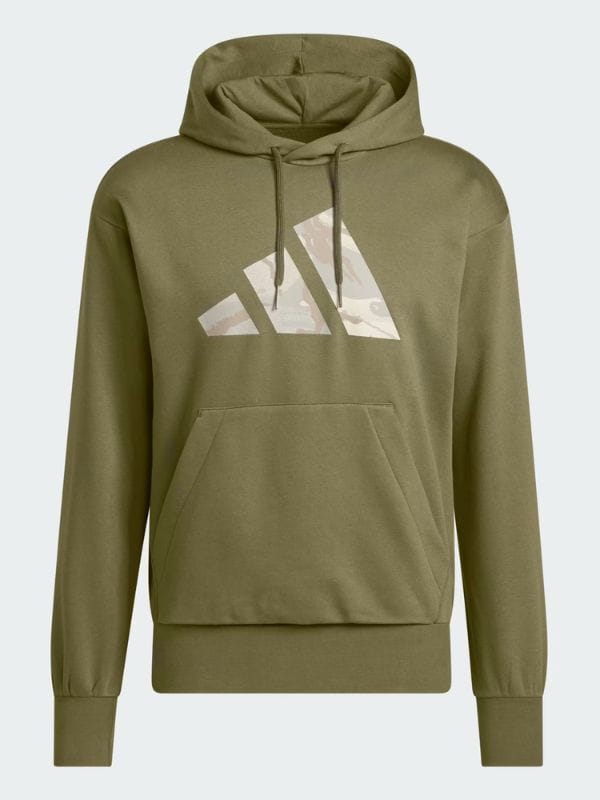 Adidas Camo Big Logo Graphic Hoodie