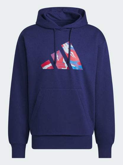 Adidas Camo Big Logo Graphic Hoodie