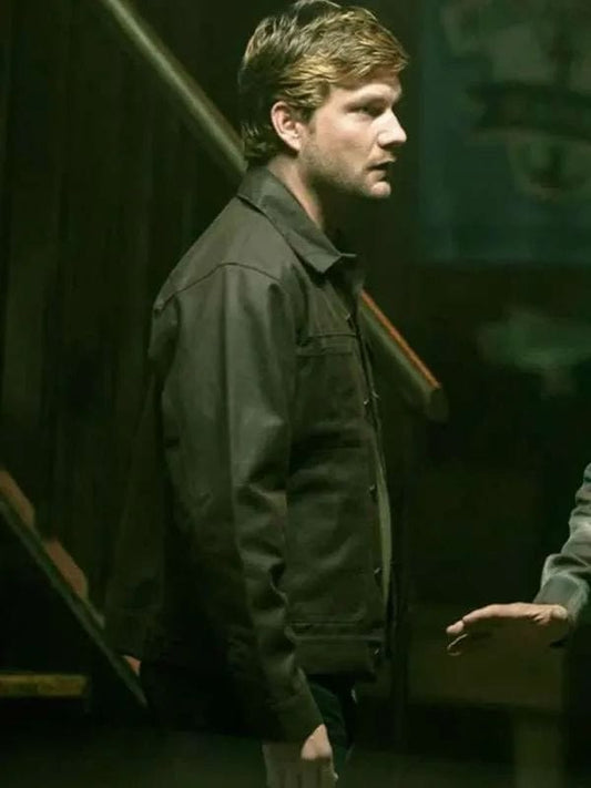 Cane Buckley The Waterfront S01 Green Jacket