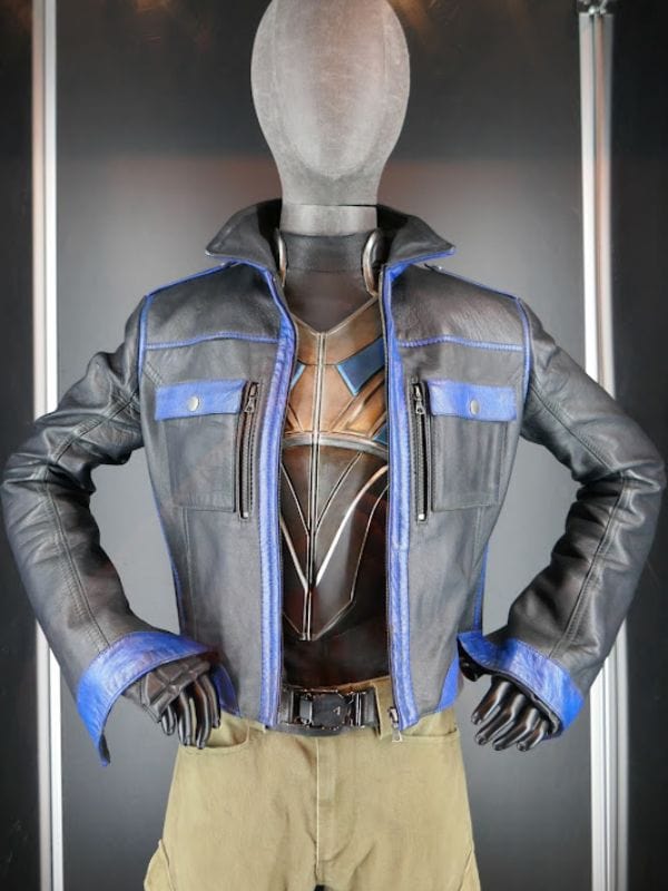 Captain America Brave New World Ruth Bat-Seraph Leather Jacket Captain America Brave New World Ruth Bat-Seraph Leather Jacket