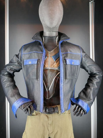 Captain America Brave New World Ruth Bat-Seraph Leather Jacket Captain America Brave New World Ruth Bat-Seraph Leather Jacket