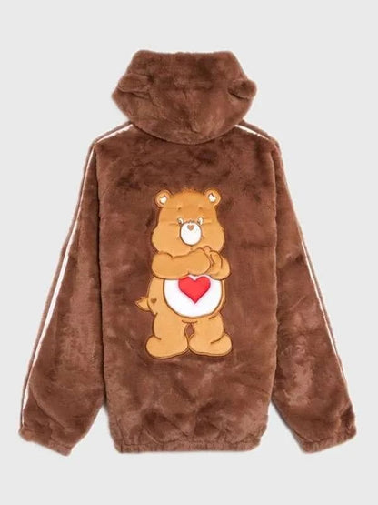 Shop Care Bears Brown Fur Jacket at Sale Price - WWPremium