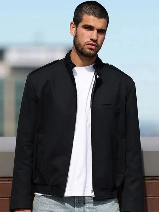 Carlos Alcaraz US Open 2025 Black Jacket