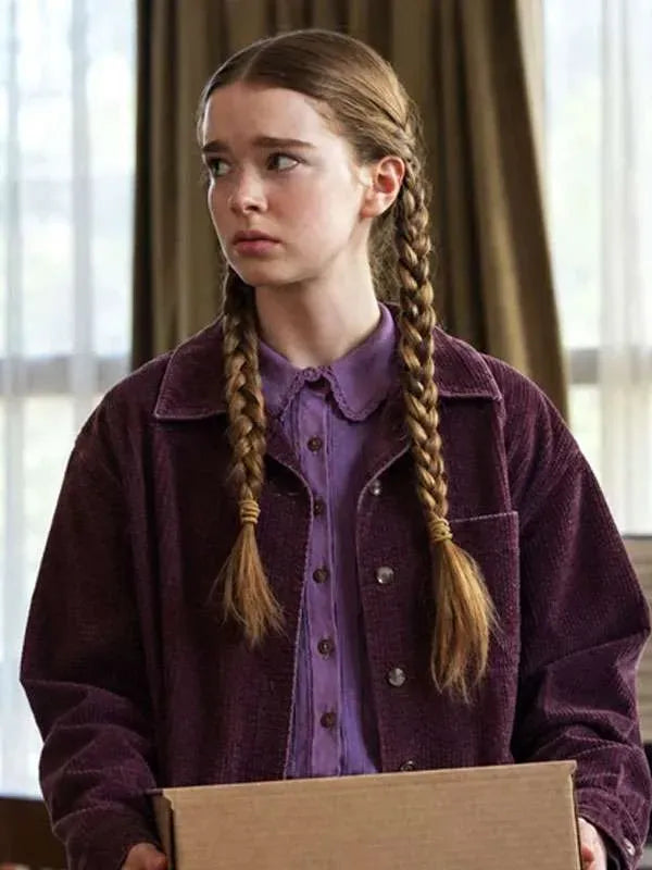 Carrie White Carrie Corduroy Purple Jacket