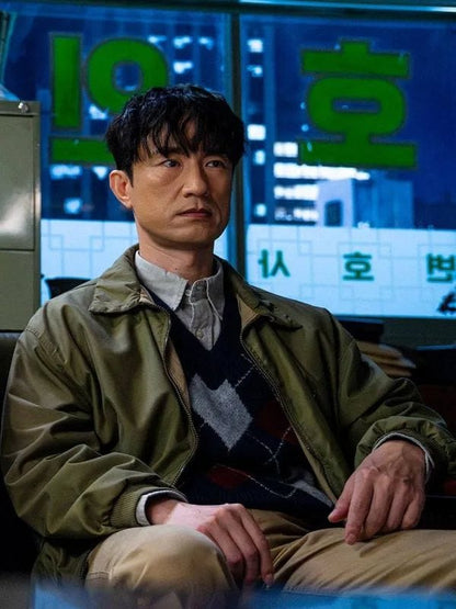 Cashero S01 Kim Byung-chul Green Jacket