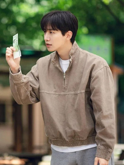 Cashero S01 Lee Jun-ho Brown Jacket