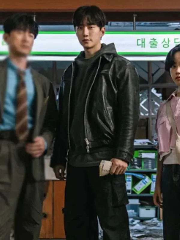 Cashero S01 Lee Jun-ho Leather Jacket Black