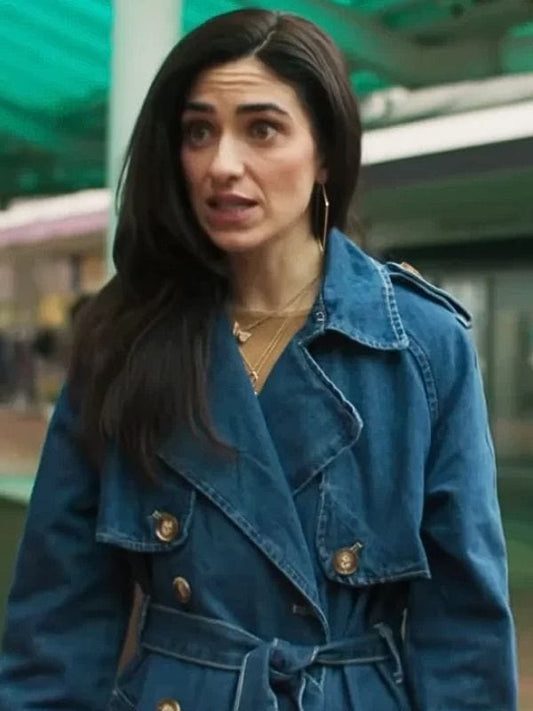 Cassie Bradley Pushers S01 Denim Coat Blue