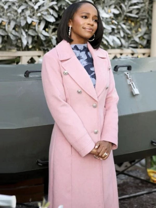Catherine Grosse Pointe Garden Society S01 Pink Coat