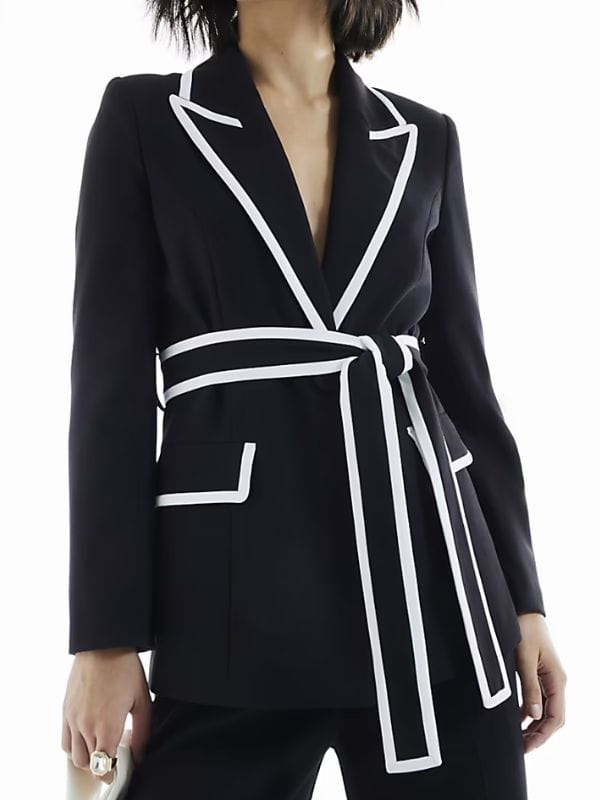 Celebs Go Dating S14 Kerry Katona Trim Blazer