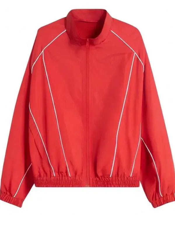 Celeste Dring Saturday Night Live UK S02 Red Jacket
