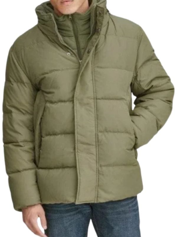 Chicago Med S09 Bert Goodwin Green Puffer Jacket