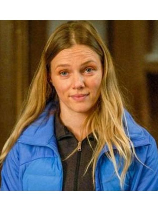 Chicago PD S09 Hailey Upton Blue Puffer Jacket