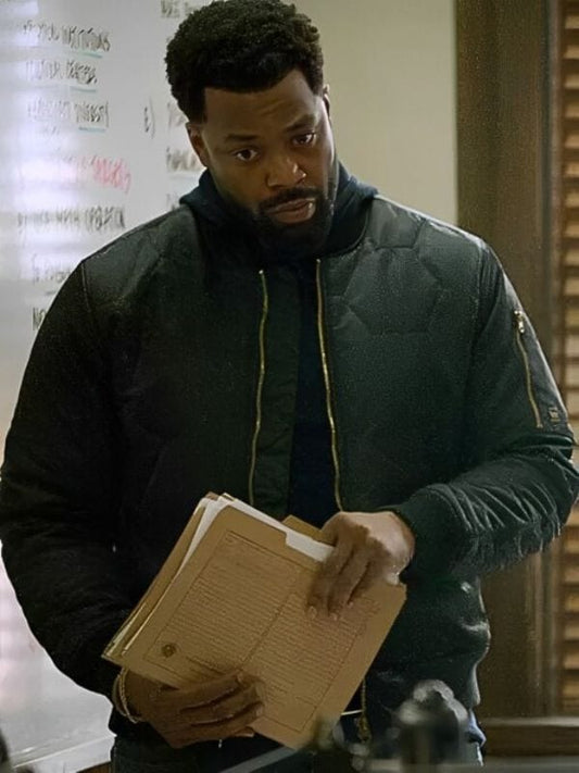 Chicago PD S11 Kevin Atwater Black Bomber Jacket
