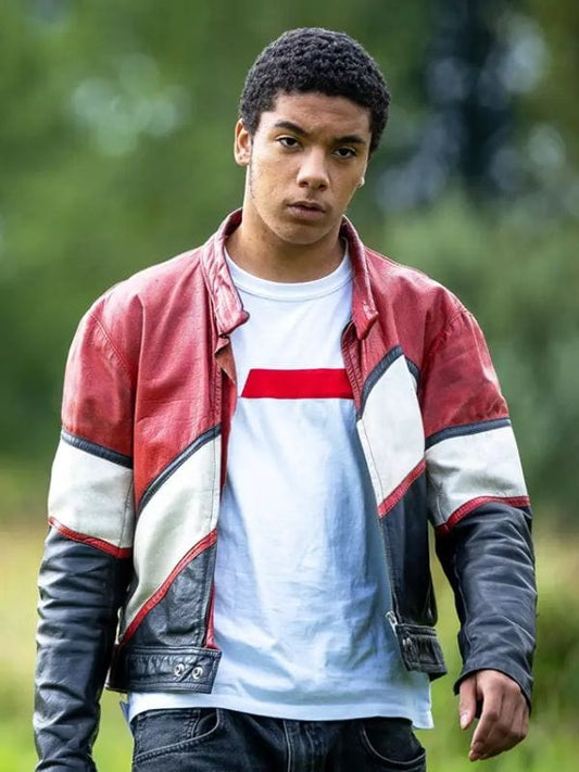 Chicken Town Ethaniel Davy Leather Jacket - Shop Now