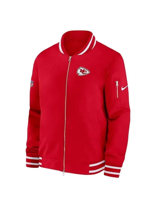Chiefs Sideline Coach Bomber Jacket