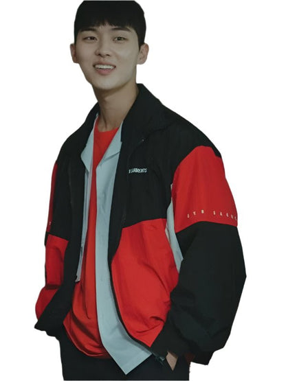 Choi Hyun - wook Weak Hero Class 2 Track Jacket - Winter Whirl