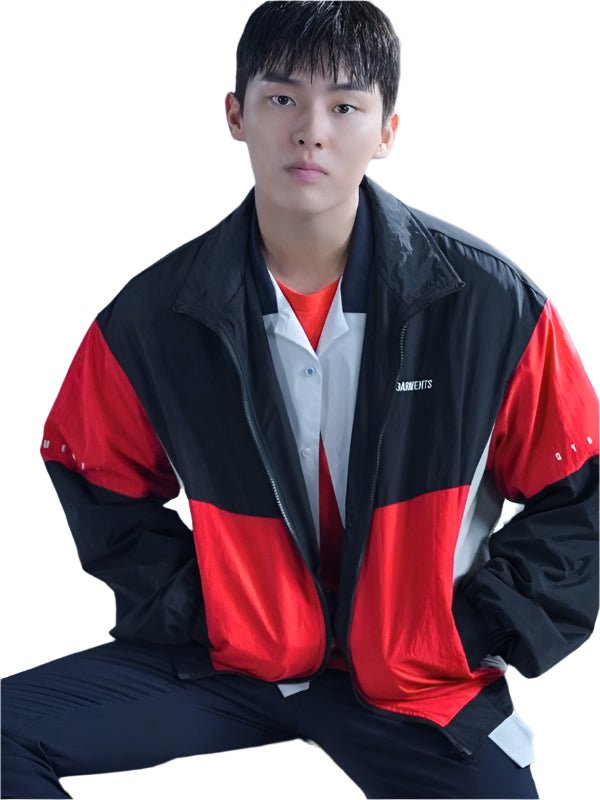 Choi Hyun - wook Weak Hero Class 2 Track Jacket - Winter Whirl