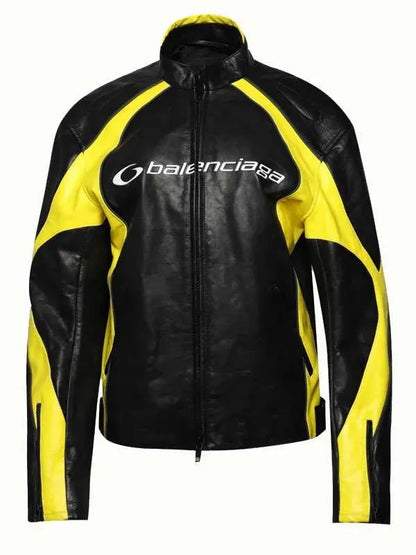 Chris Brown R&B Tour 2026 Balenciaga Leather Jacket