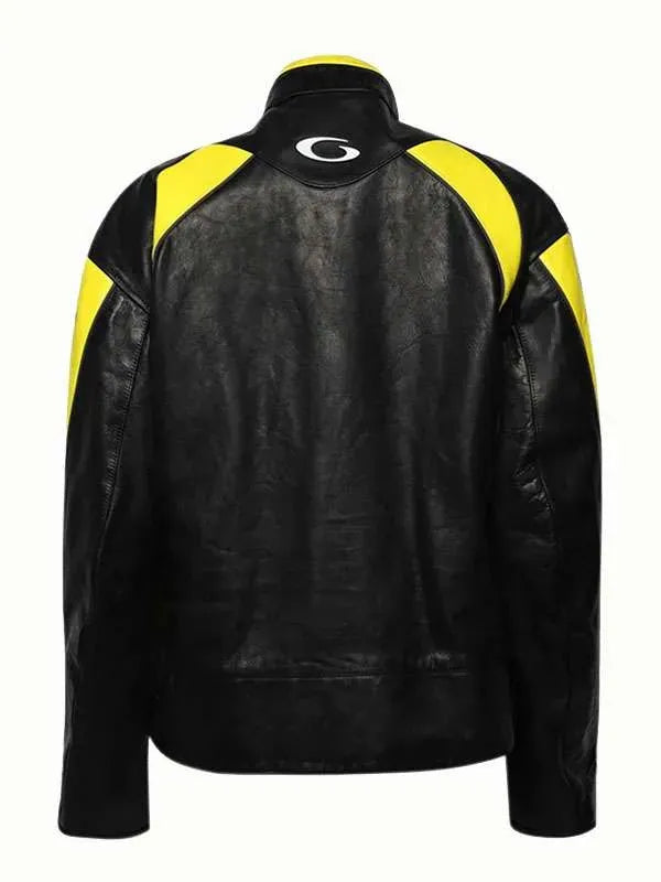 Chris Brown R&B Tour 2026 Balenciaga Leather Jacket
