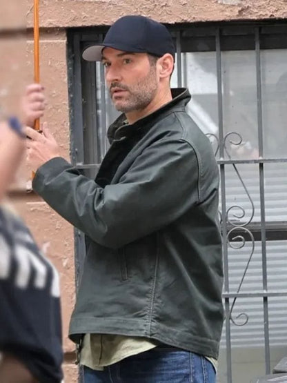CIA Tom Ellis Green Jacket