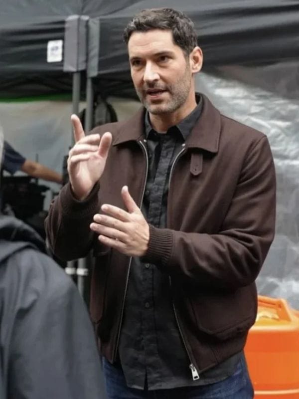 CIA Tom Ellis Wool Jacket Brown