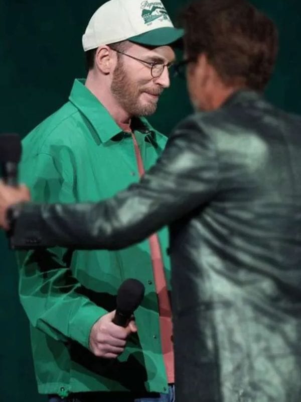 Cinemacon 2026 Chris Evans Green Jacket