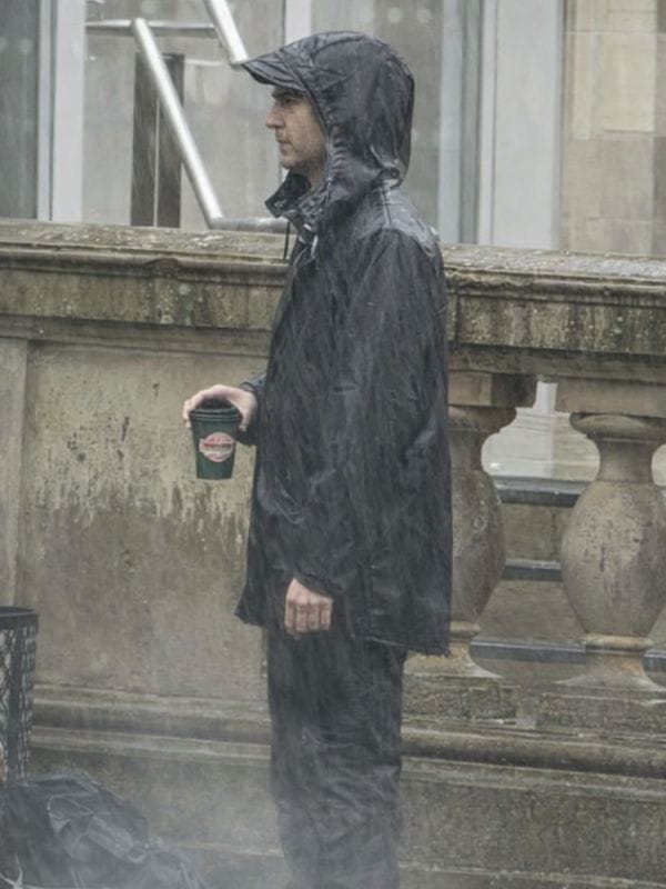 Clayface Max Minghella Hooded Jacket Black