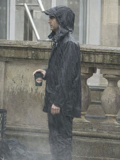 Clayface Max Minghella Hooded Jacket Black