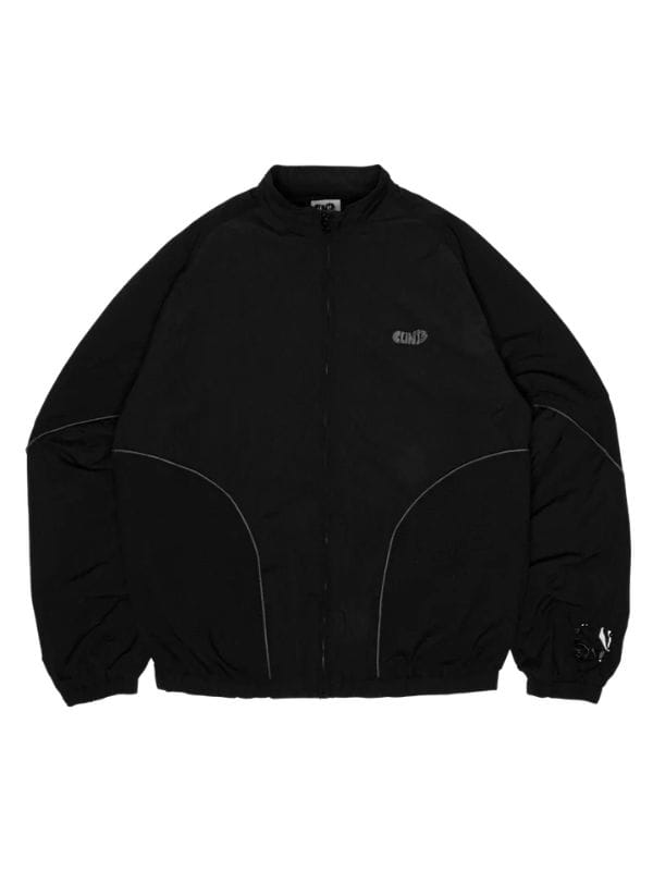 Clints Ripped Nylon Jacket Black