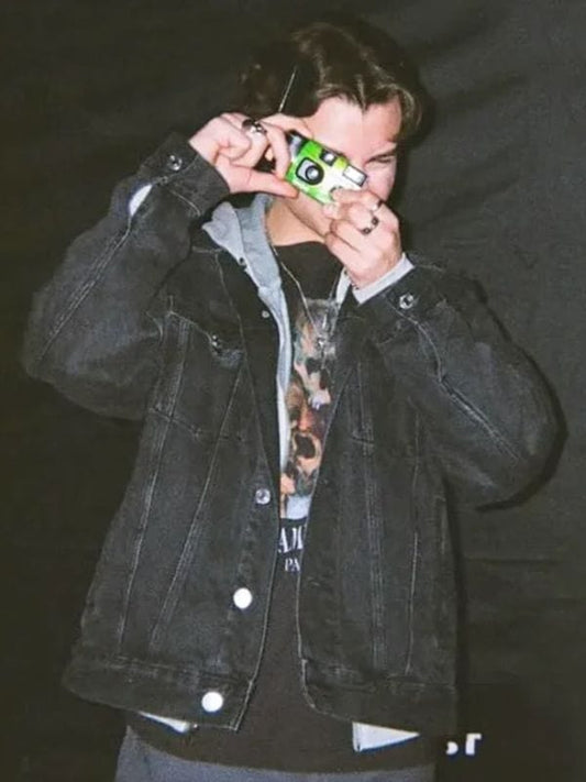 Clown in a Cornfield Carson MacCormac Denim Jacket