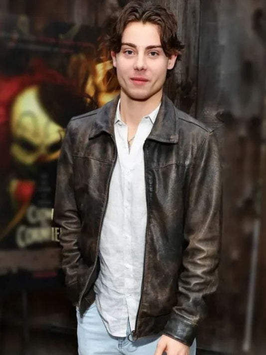 Clown in a Cornfield Carson MacCormac Leather Jacket