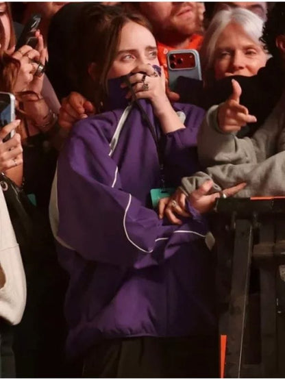 Coachella 2026 Billie Eilish Jacket Purple