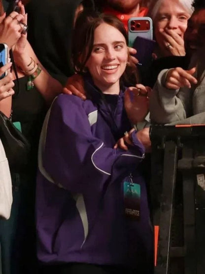 Coachella 2026 Billie Eilish Jacket Purple