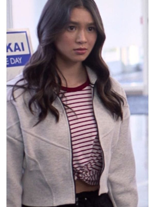 Oona O'Brien Cobra Kai S06 Devon Lee Track Jacket