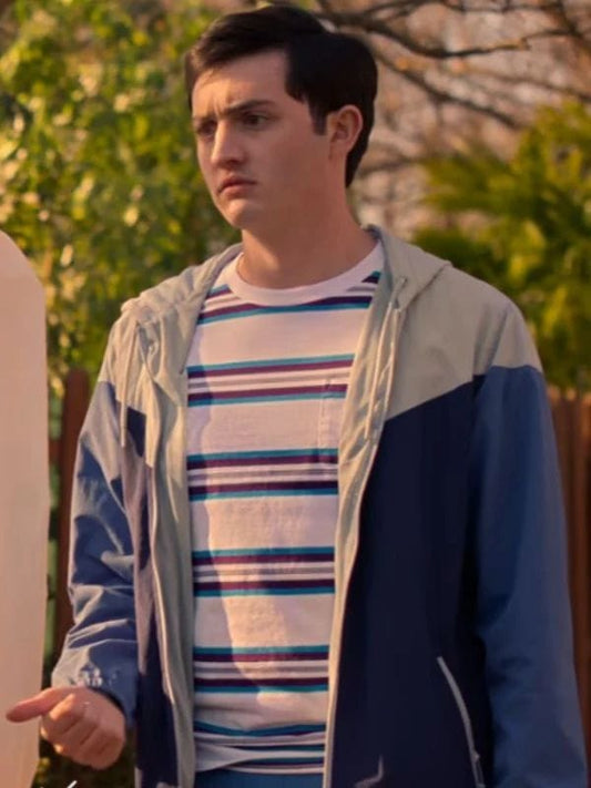 Cobra Kai S06 Gianni DeCenzo Hooded Jacket Cobra Kai S06 Gianni DeCenzo Hooded Jacket