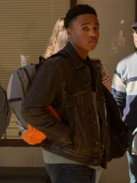 Cobra Kai S06 Kenny Payne Grey Denim Jacket Cobra Kai S06 Kenny Payne Grey Denim Jacket