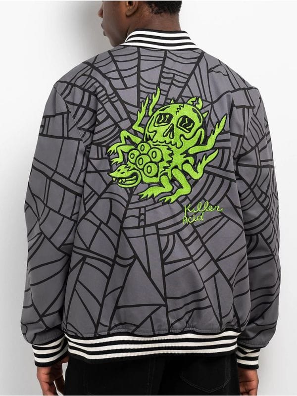 Cobra Kai S06 Kenny Payne Web Printed Jacket