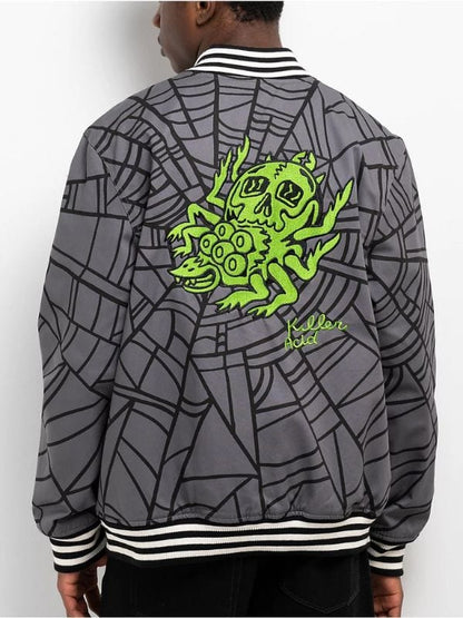 Cobra Kai S06 Kenny Payne Web Printed Jacket