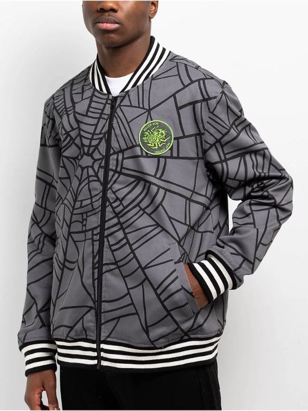 Cobra Kai S06 Kenny Payne Web Printed Jacket