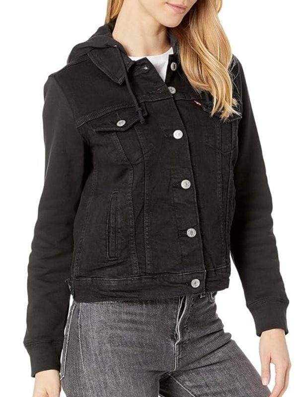Cobra Kai S06 Tory Nichols Denim Hooded Jacket