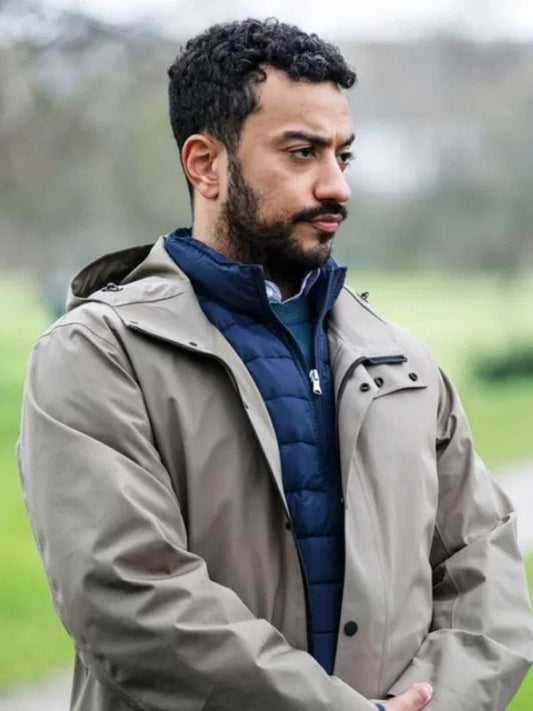 Code Of Silence S01 Nathan Armarkwei Laryea Hooded Coat