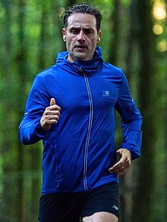 Cold Water S01 Andrew Lincoln Hooded Jacket Blue