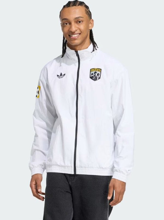 Adidas Columbus Crew 2025 Archive Anthem Jacket White