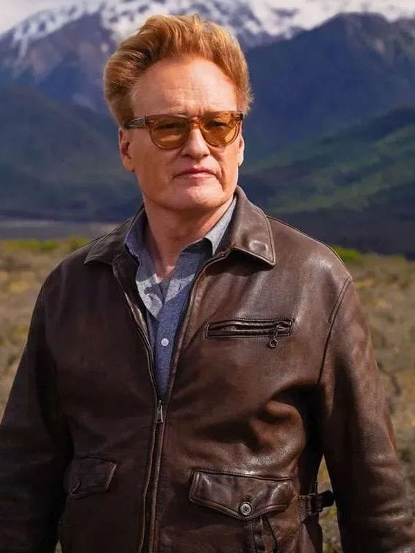 Conan O’Brien Must Go Conan O’Brien Leather Jacket