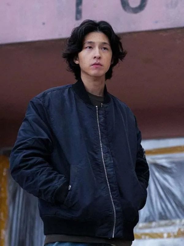 Concrete Market Hong Kyung Bomber Jacket Blue