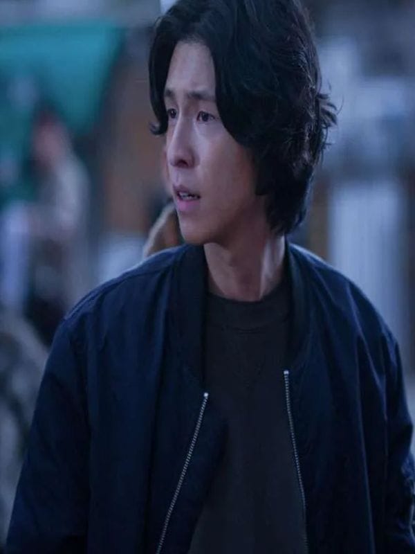 Concrete Market Hong Kyung Bomber Jacket Blue