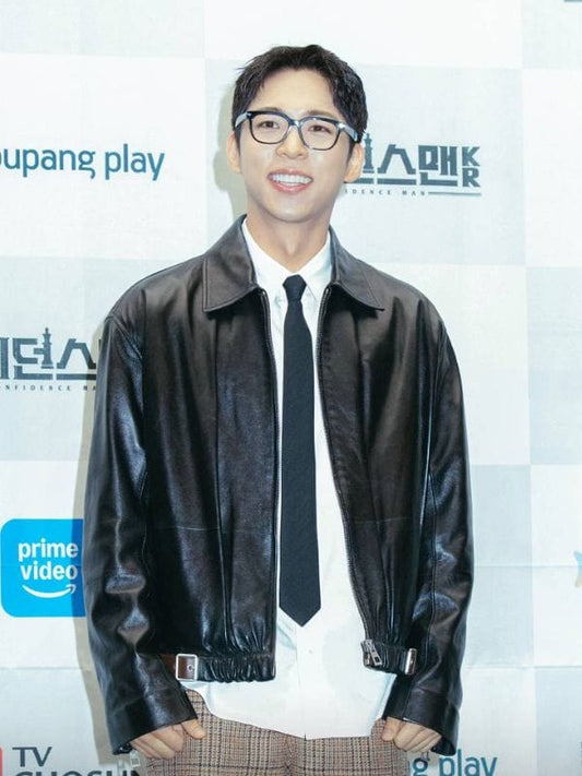 Confidence Queen S01 Joo Jong-hyuk Leather Jacket