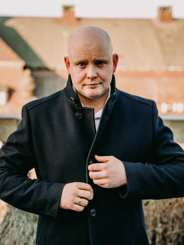 Copenhagen Jakob Engel-Schmidt Black Coat